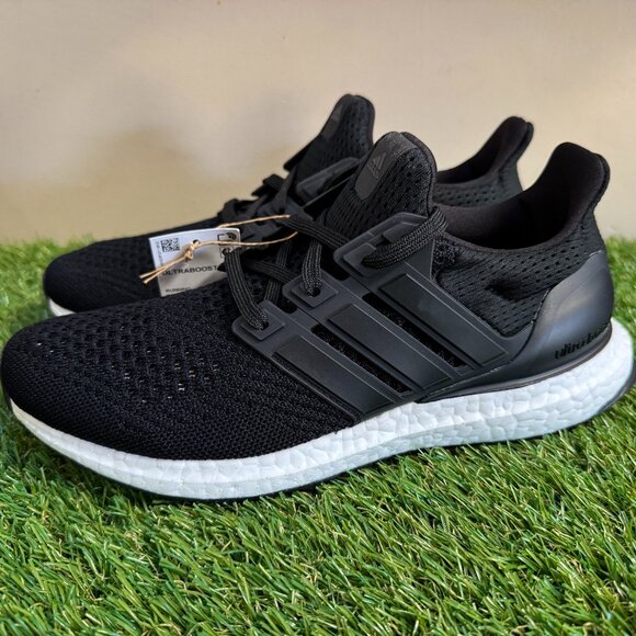 adidas UltraBoost 1.0 Core Black White Running Shoes HQ4201 Mens 9 Womens 10 NEW main image 8